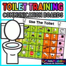 Load image into Gallery viewer, Autism Toilet Training AAC Communication Board Set

