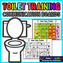 Load image into Gallery viewer, Autism Toilet Training AAC Communication Board Set
