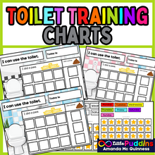 Load image into Gallery viewer, Autism Toilet Training Charts and Visual Supports
