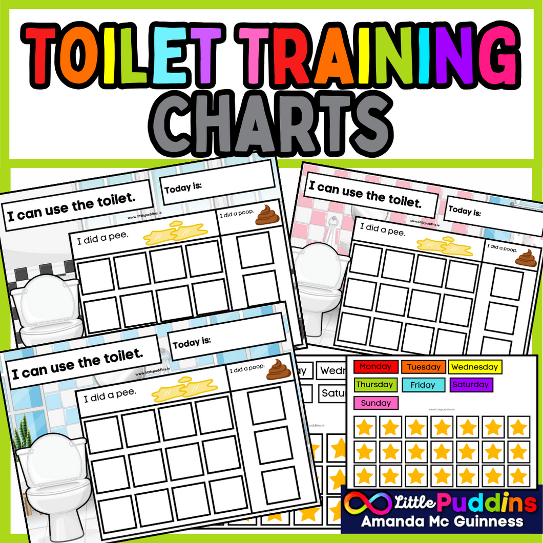 Autism Toilet Training Charts and Visual Supports