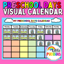 Load image into Gallery viewer, My Preschool Days Calendar
