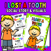 Load image into Gallery viewer, I lost A Tooth / Loose Teeth Social Story
