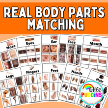 Load image into Gallery viewer, Real Picture Body Part Match Activity
